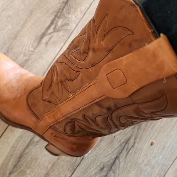 Capezio Womans Leather Heel Boots. 7.5 Fits Like 7. - Picture 6 of 10